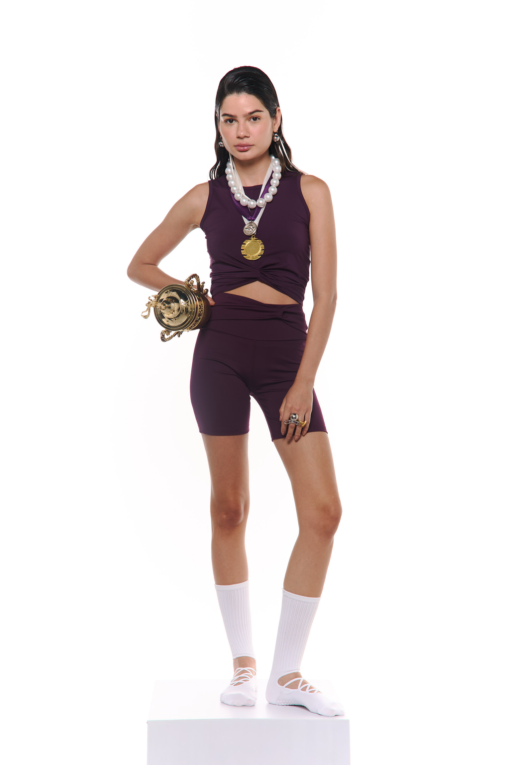 Vitamin C-ute Short Berenjena