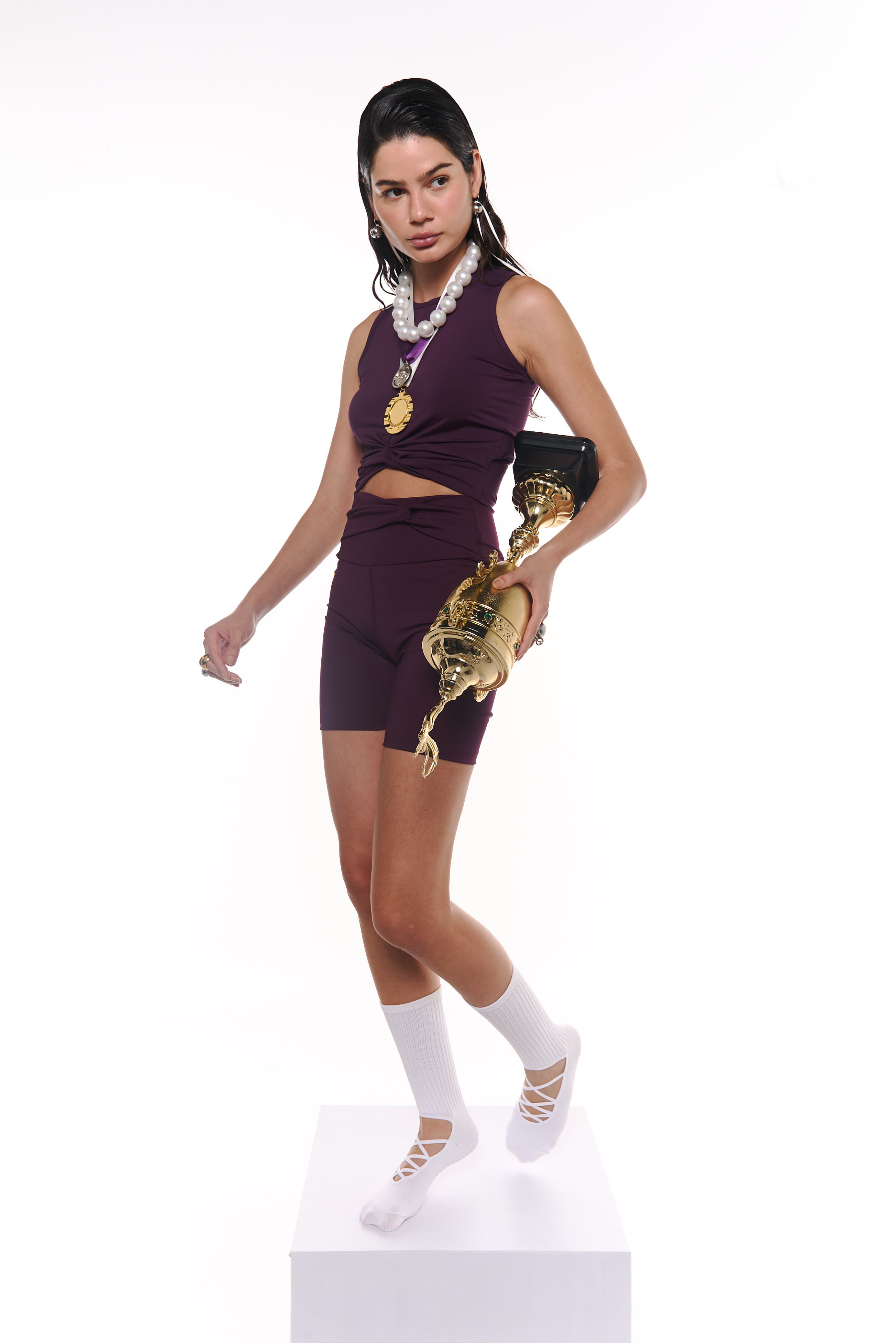 Vitamin C-ute Short Berenjena