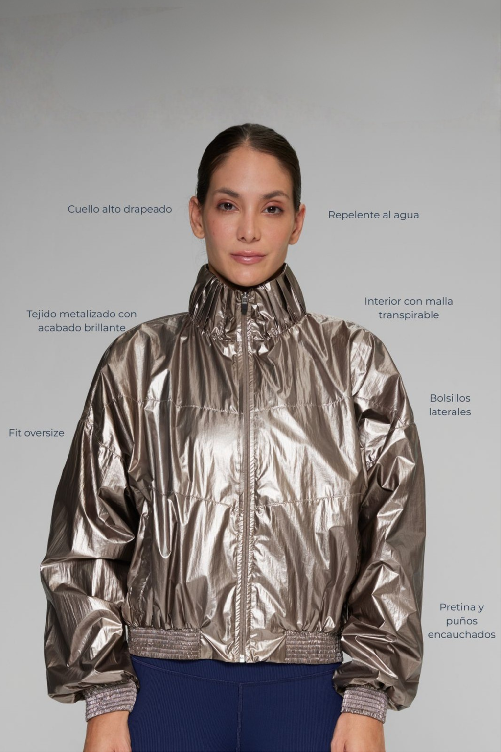 Chaqueta Sammy Champaña