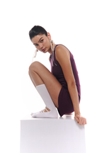 Fashion Brew Dress Berenjena