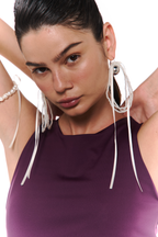 Fashion Brew Dress Berenjena