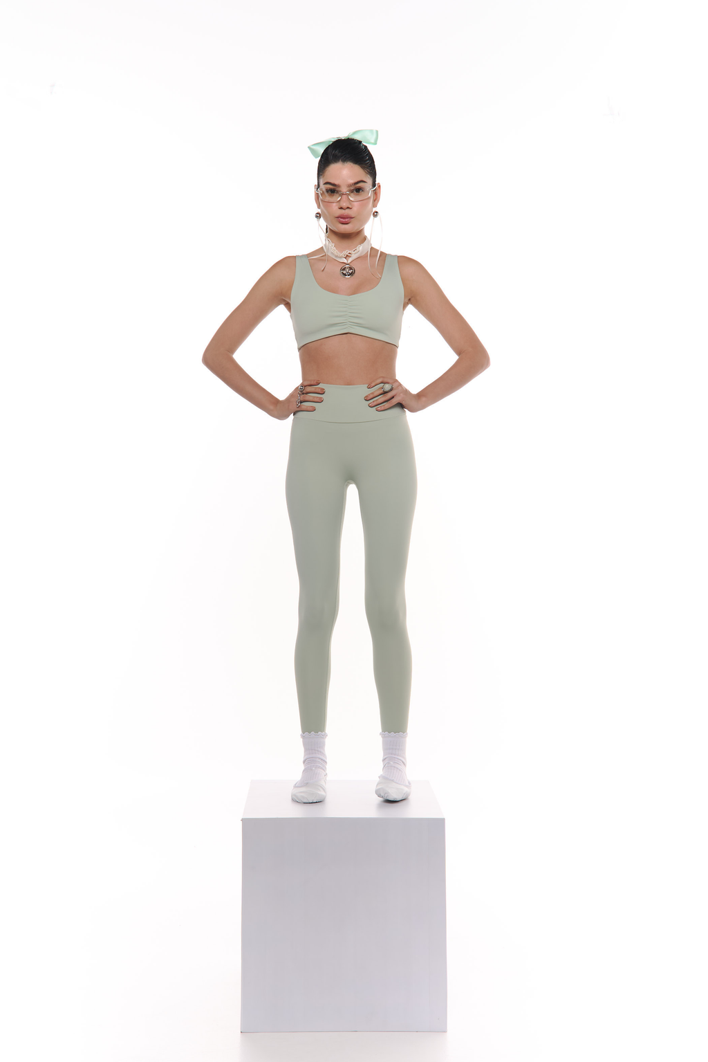 Vitamin C-ute Sport Bra Verde salvia