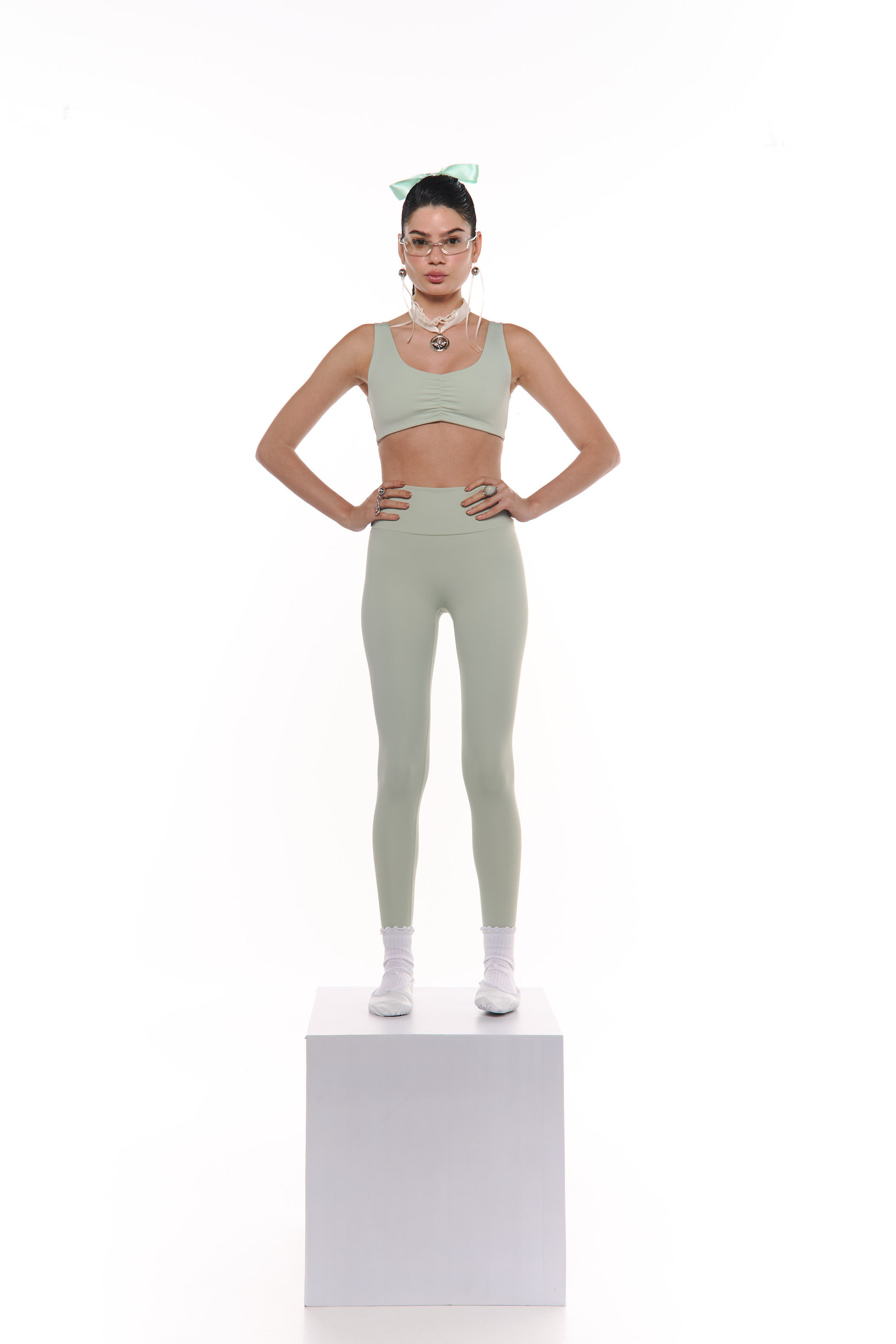 Vitamin C-ute Sport Bra Verde salvia