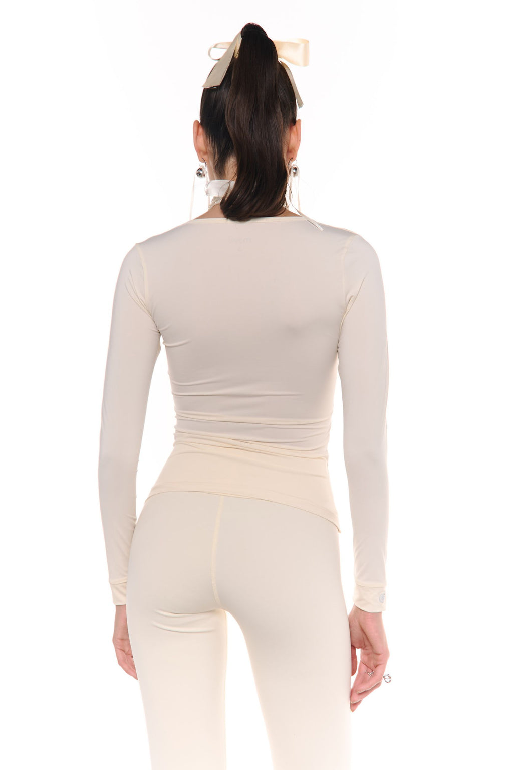 Olyra  long sleeve licrada beige