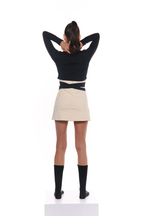 Fashion brew long sleeve algodon negro