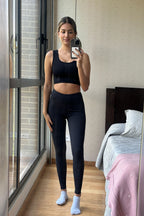Sample legging rib negro XS look 49