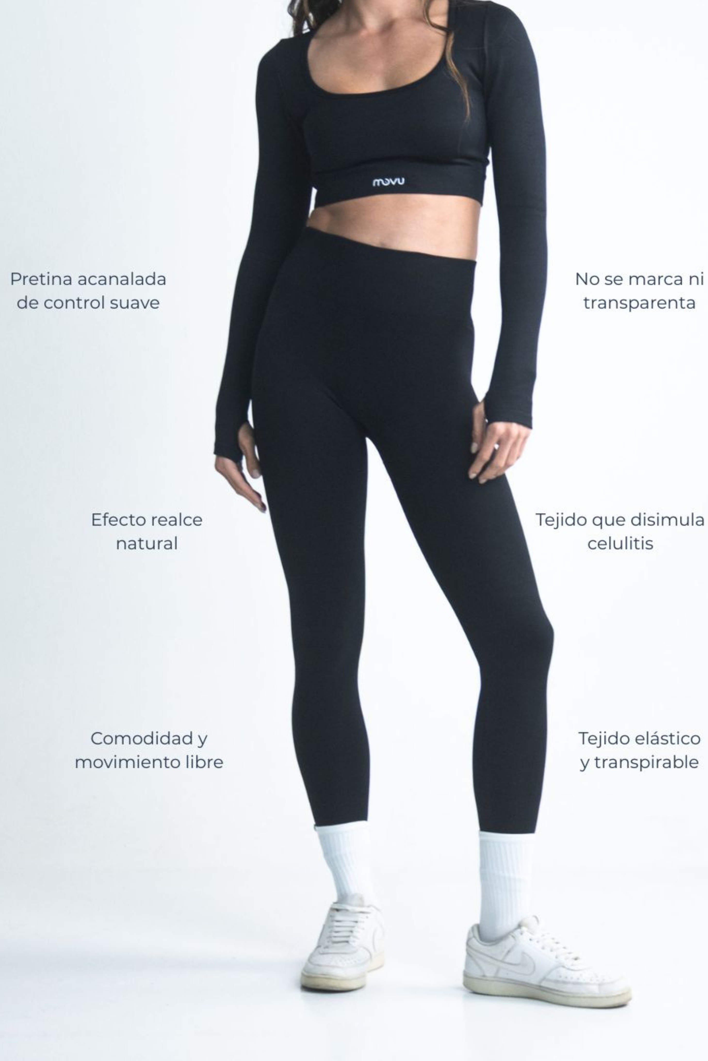 Legging Bold Glute Pro Seamless Negro