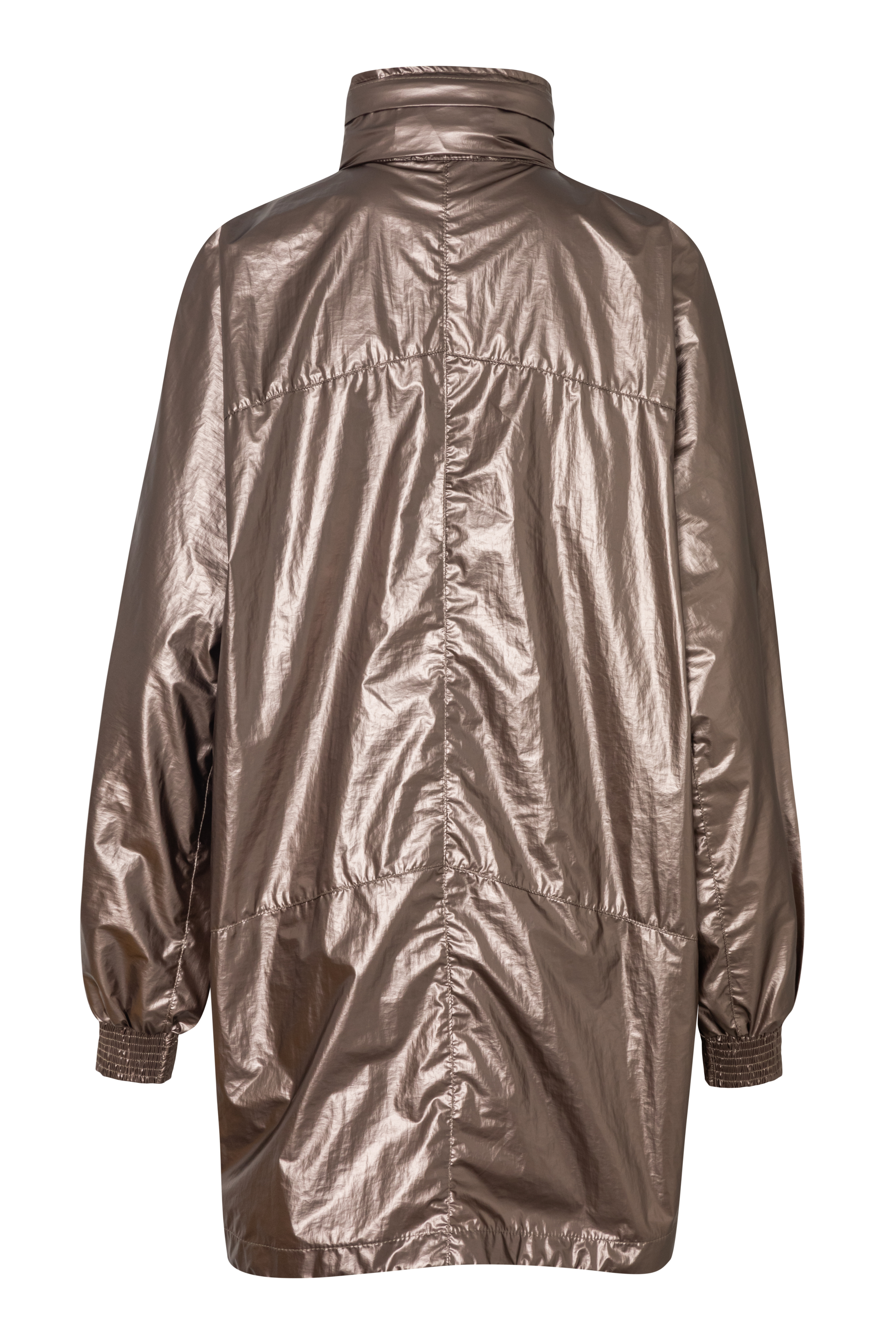 PREVENTA Chaqueta troya metalizada Champaña