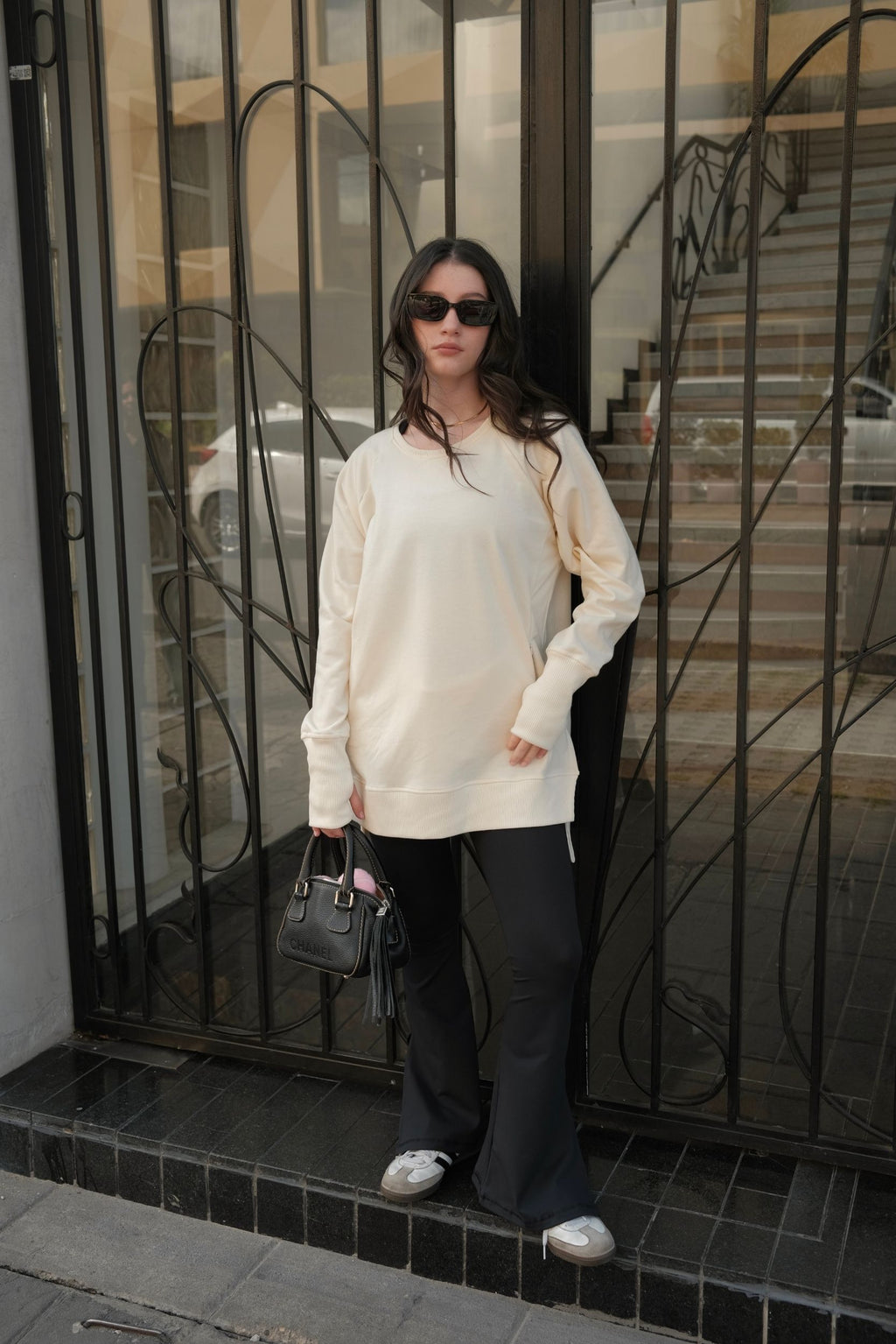 Hoodie basic oversize MOVU