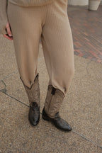 Saco basico bomull Beige