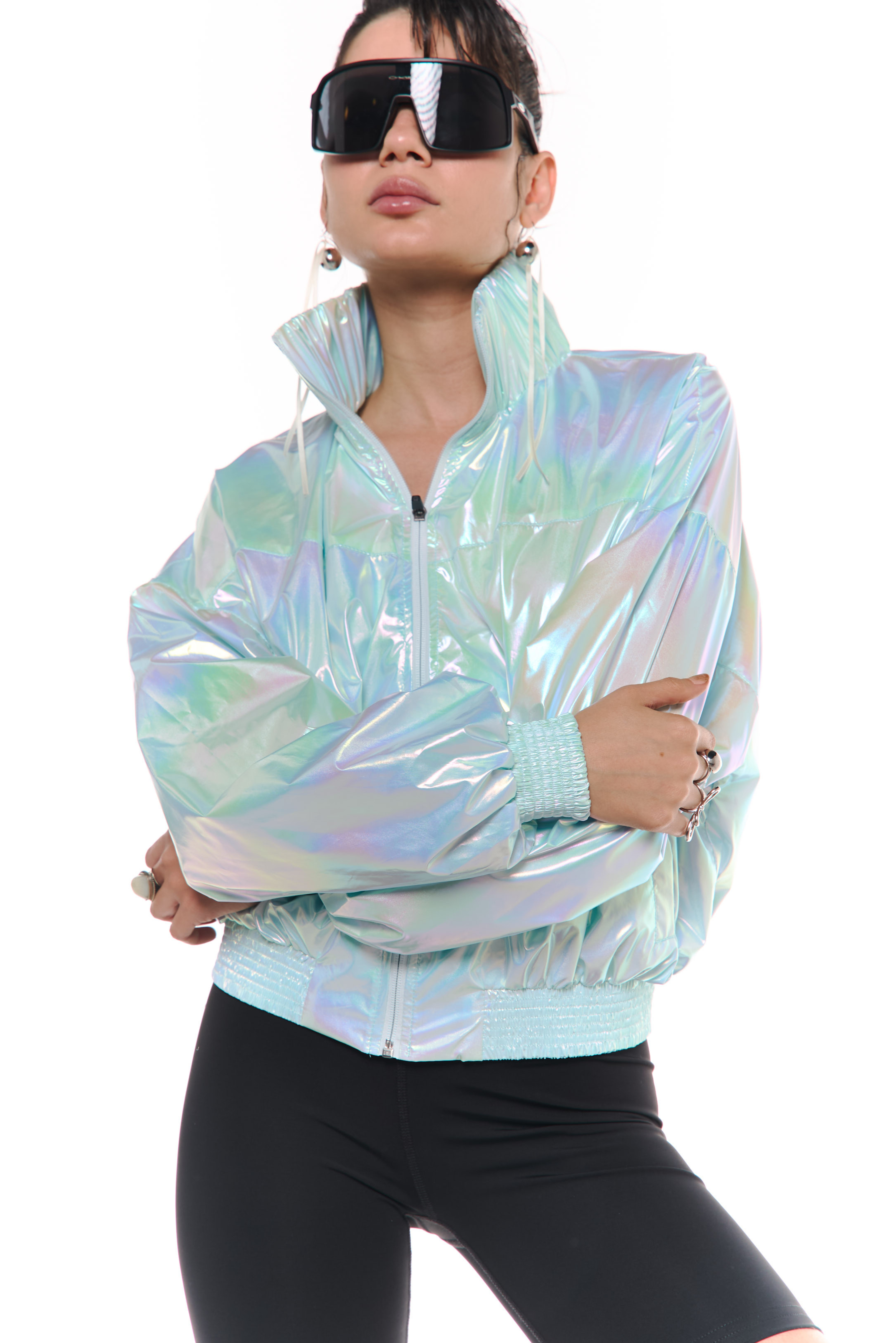 Chaqueta Sammy Azul tornasol