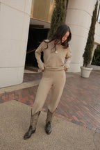 Saco basico bomull Beige