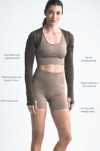 Short Bold Glute Pro Seamless Crema