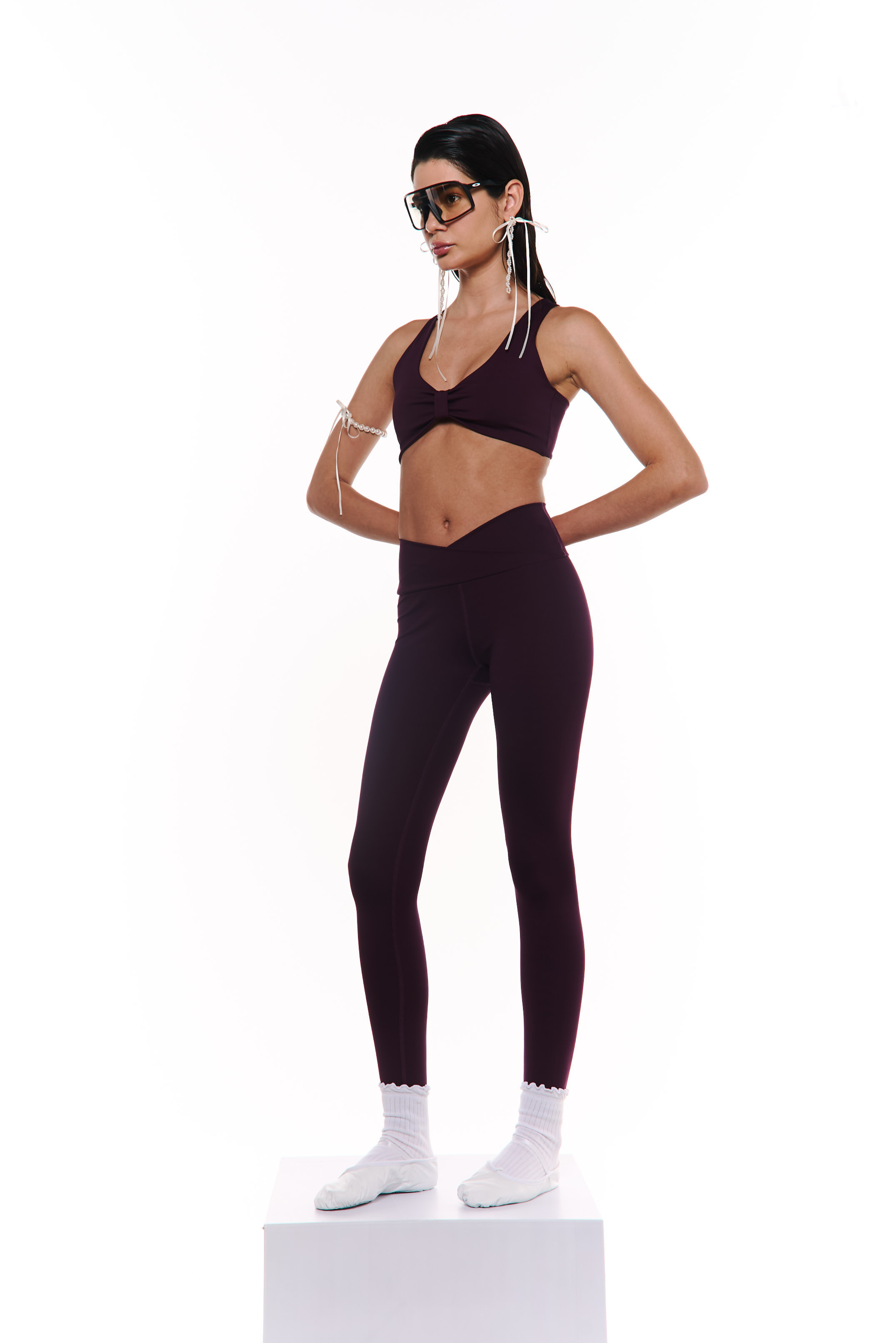 Fashion Brew Sport Bra Berenjena