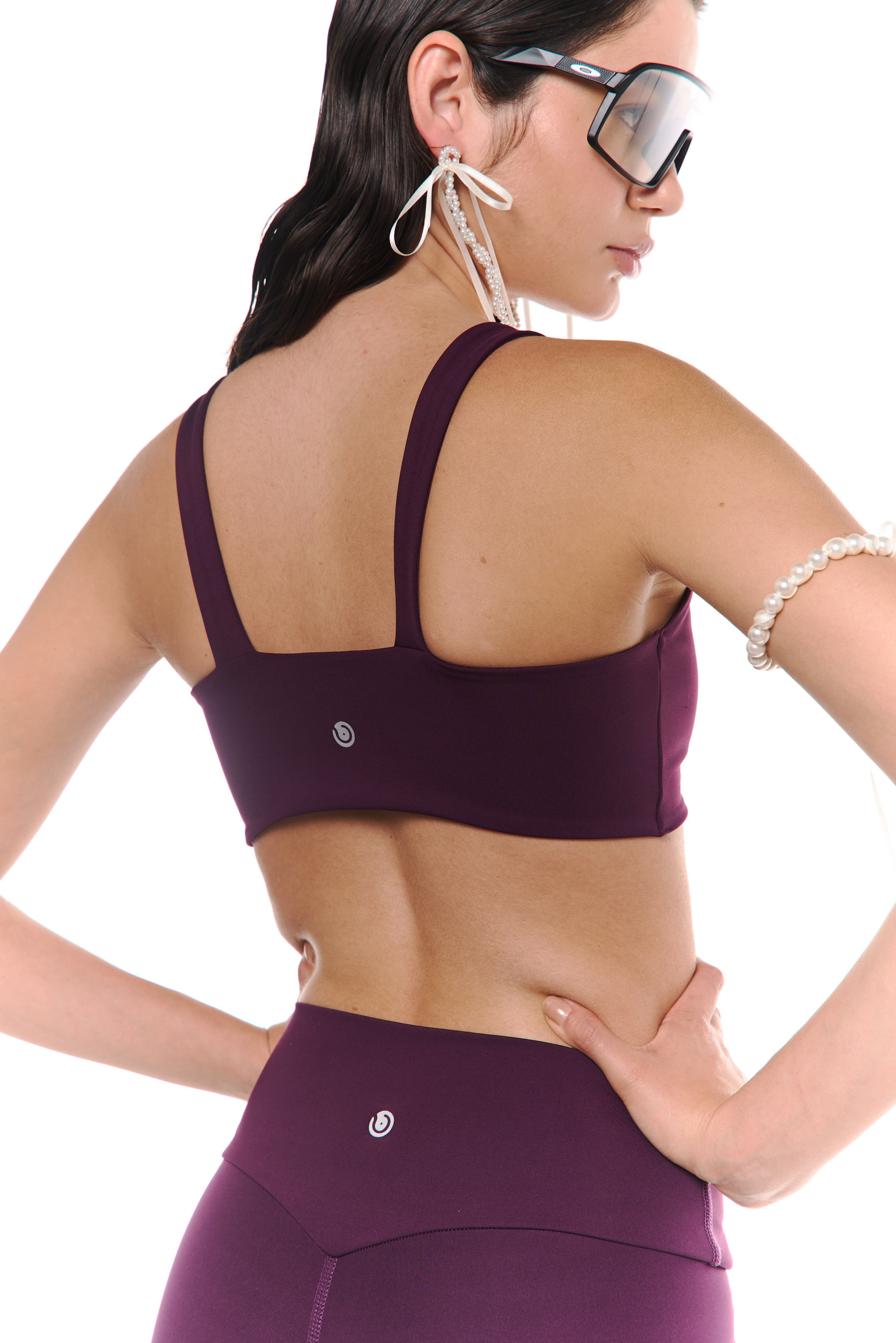 Fashion Brew Sport Bra Berenjena