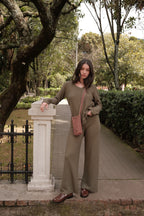 Pantalon basico bomull