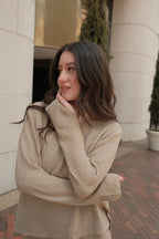 Saco basico bomull Beige