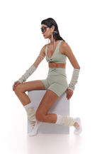 Fashion Brew Sport Bra Verde salvia