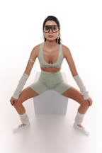 Fashion Brew Sport Bra Verde salvia