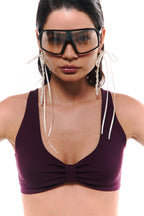 Fashion Brew Sport Bra Berenjena