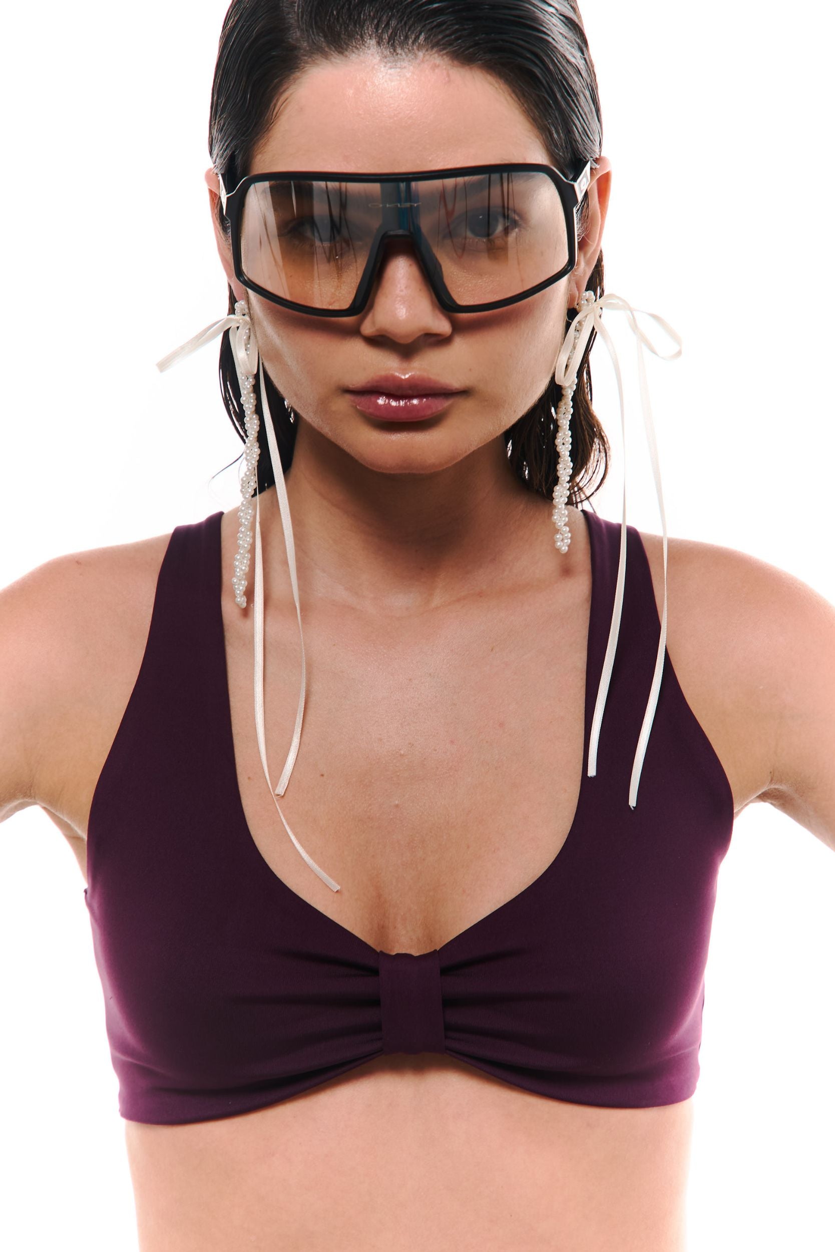 Fashion Brew Sport Bra Berenjena
