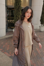 Saco basico bomull Beige