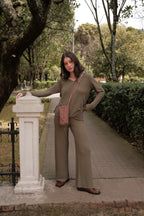 Pantalon basico bomull