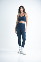 Top Essenza Seamless Gris-Negro