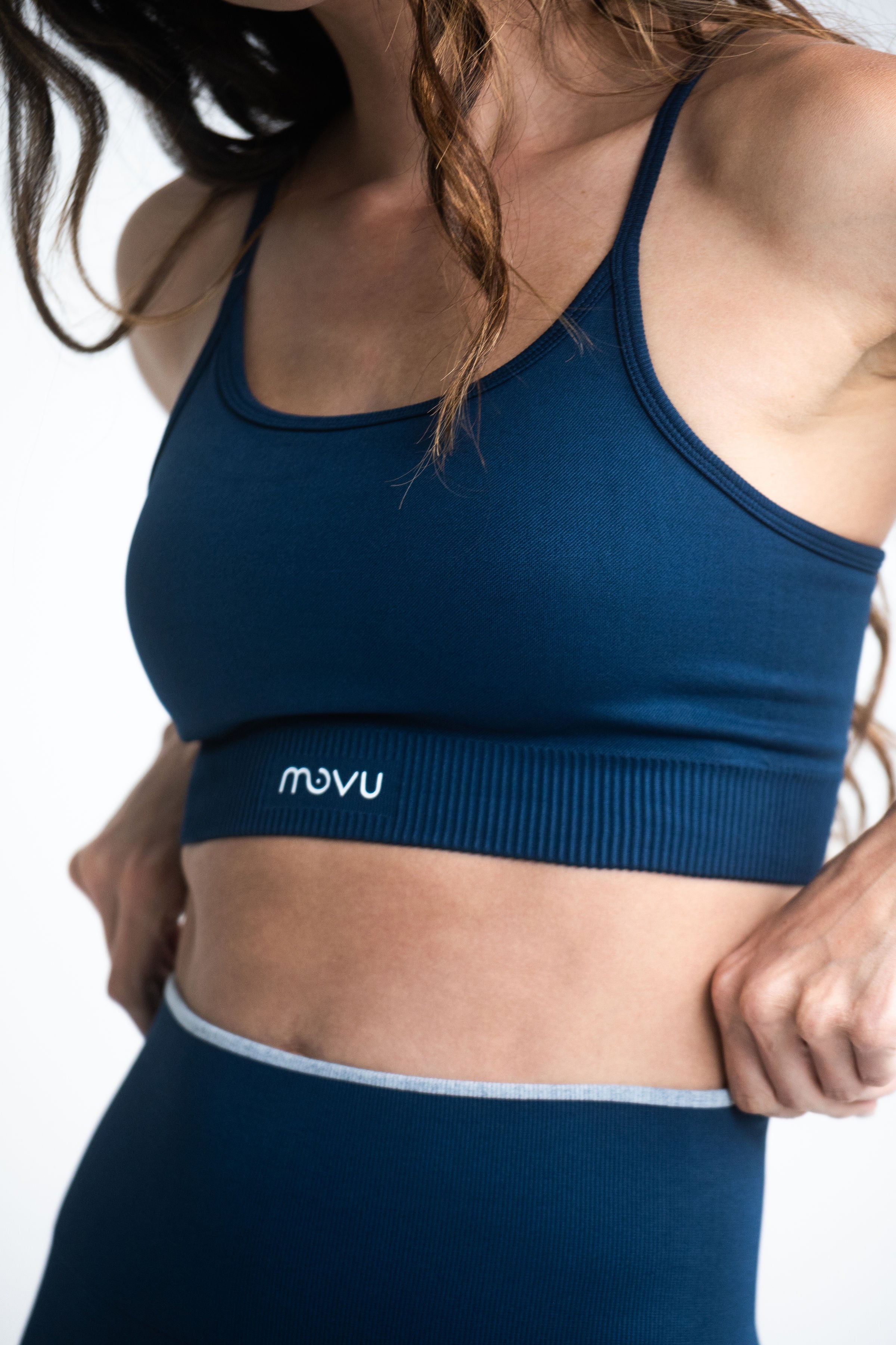 Top Crose Seamless Azul