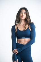 Top Crose Seamless Azul