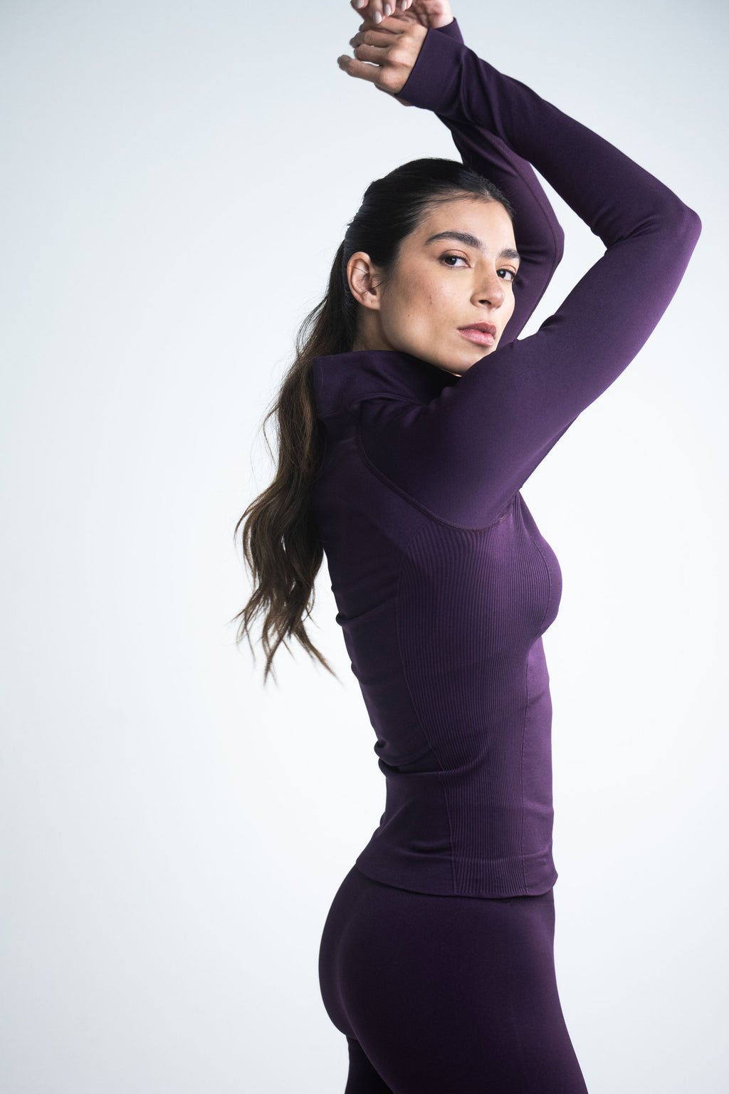 Saco Silkka Seamless Morado
