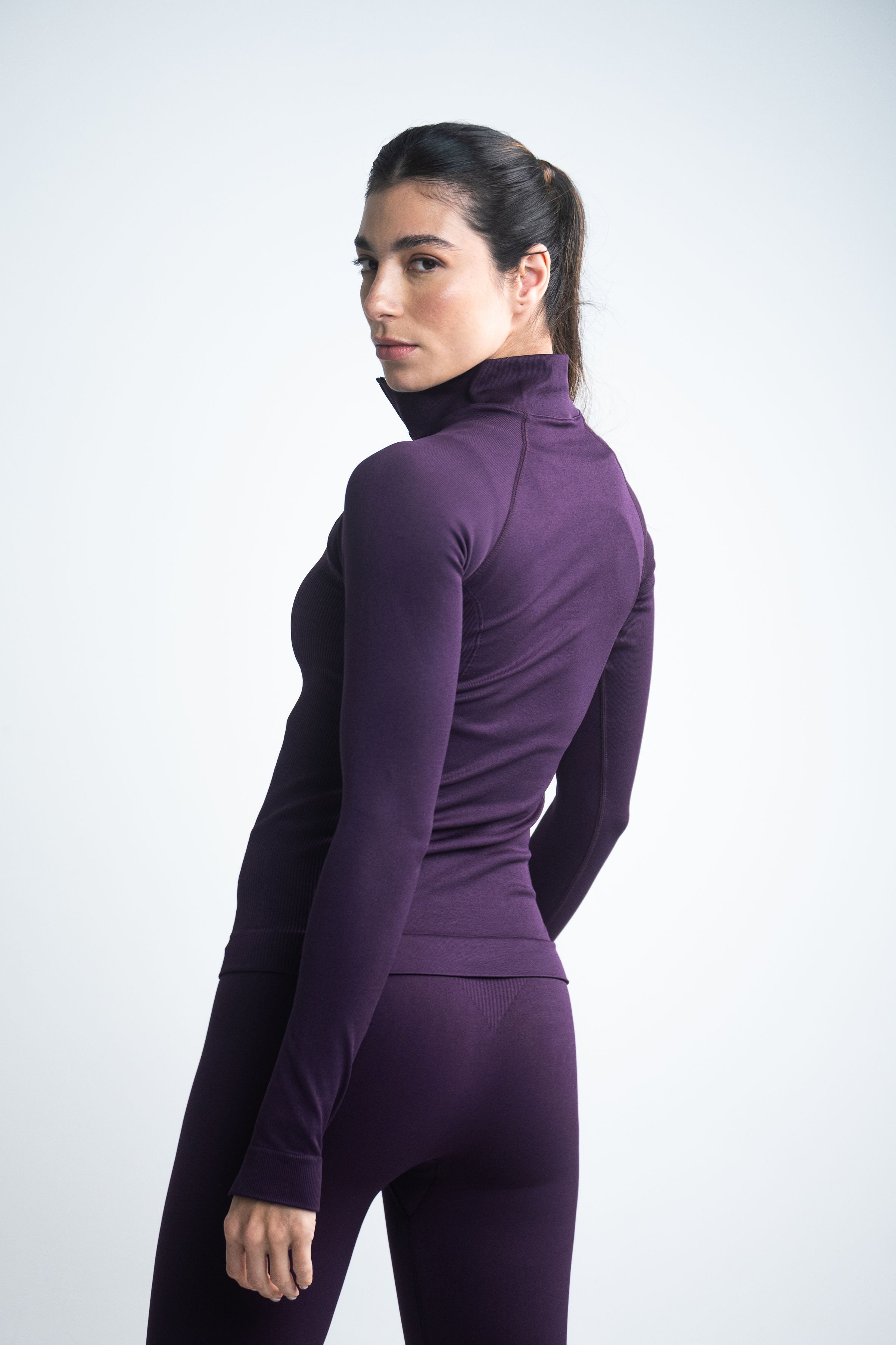 Saco Silkka Seamless Morado