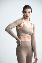 Top Crose Seamless Crema