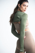 Mangas Aura Seamless Morado