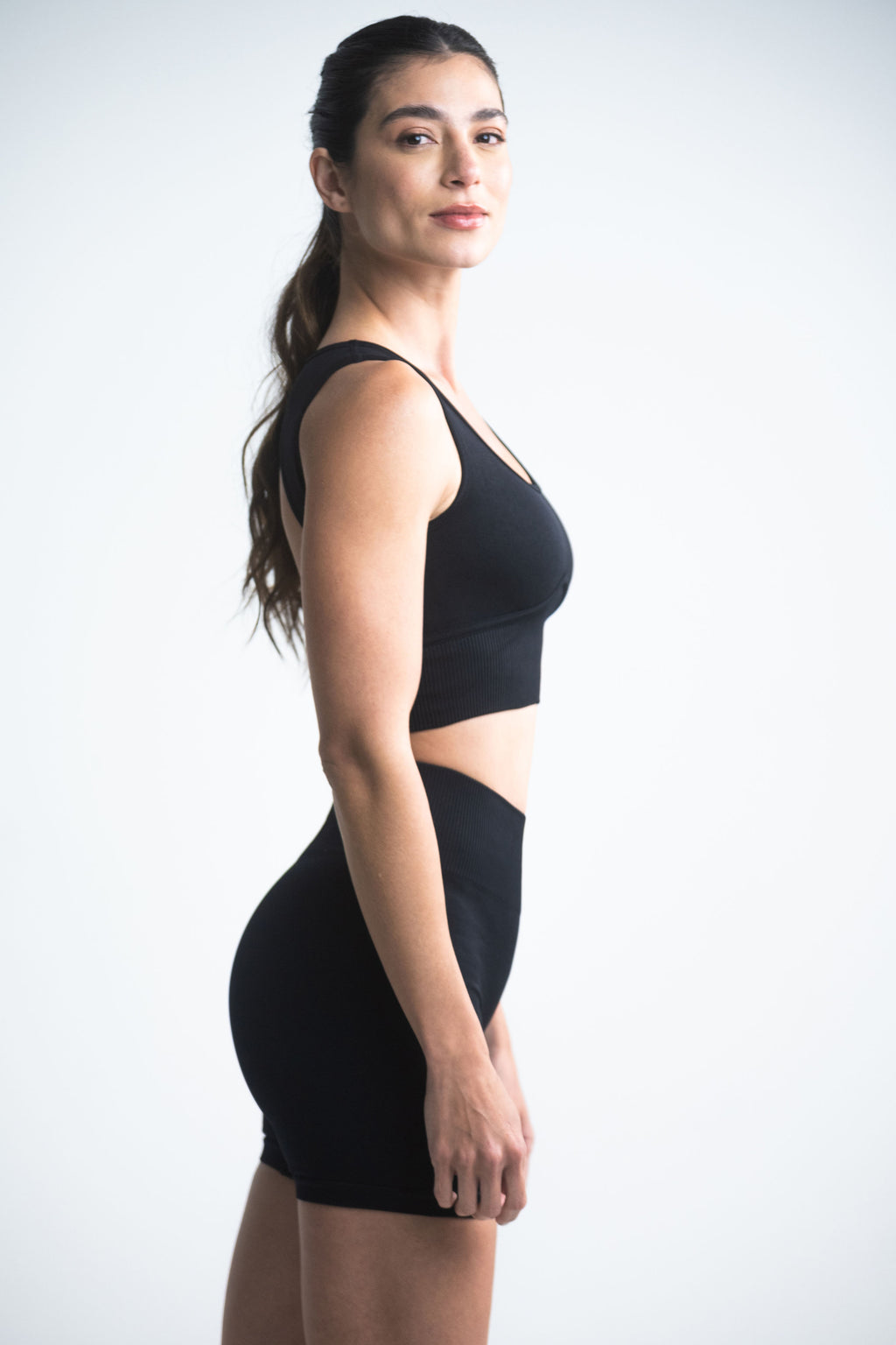 Short Bold Glute Pro Seamless Negro