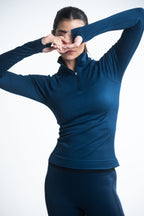 Saco Silkka Seamless Azul