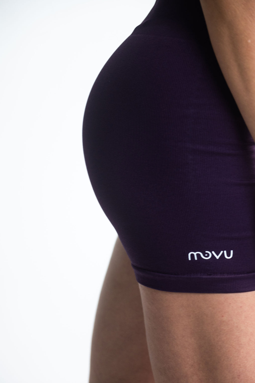 enterizo deportivo color morado opaco seamless para mujer