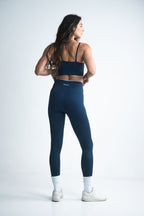 legging mujer azul