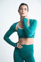 mangas deportivas verde