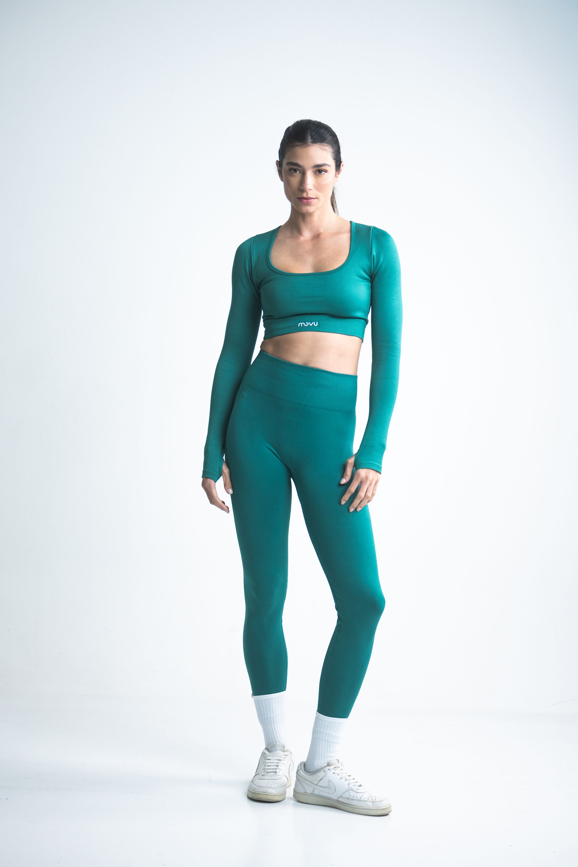 top deportivo manga larga seamless