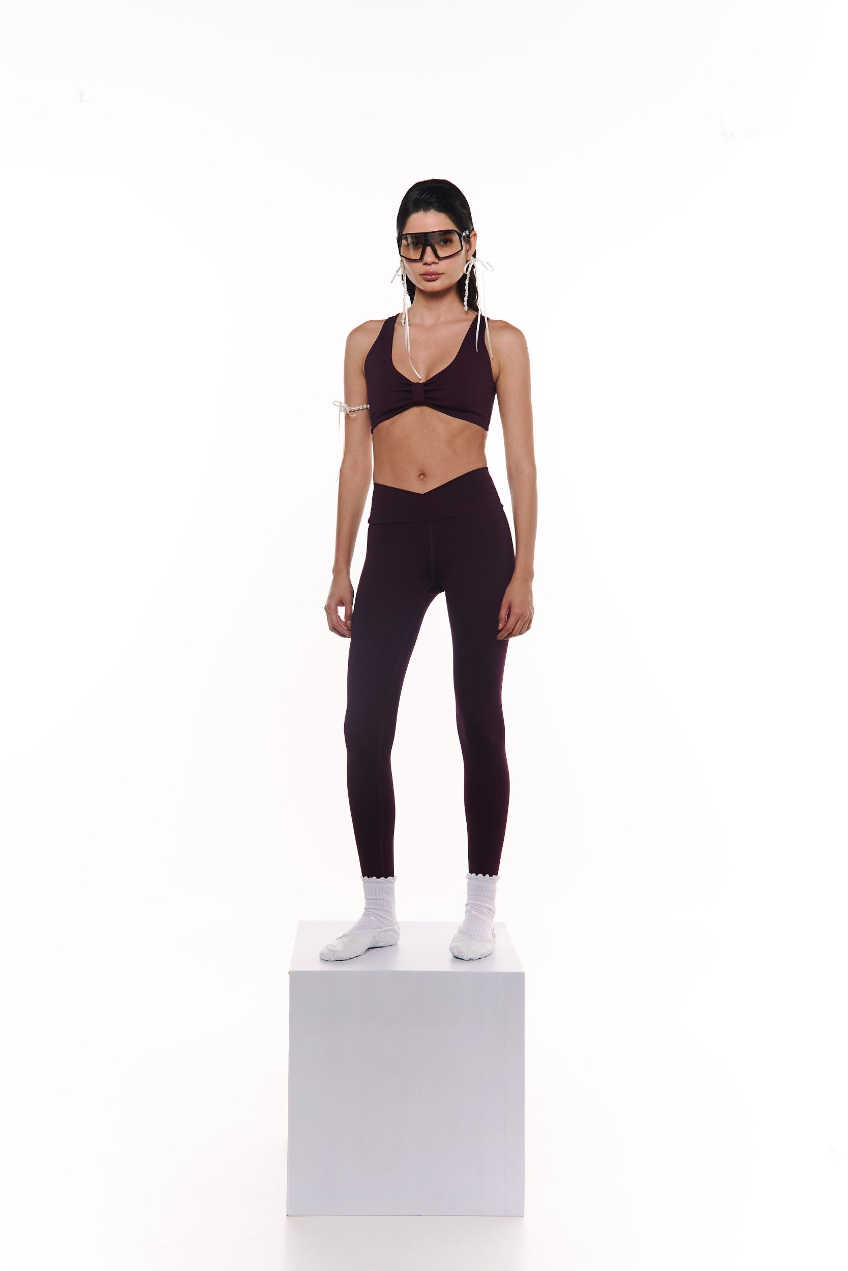 Hot Yoga Hot Girls Legging Beige