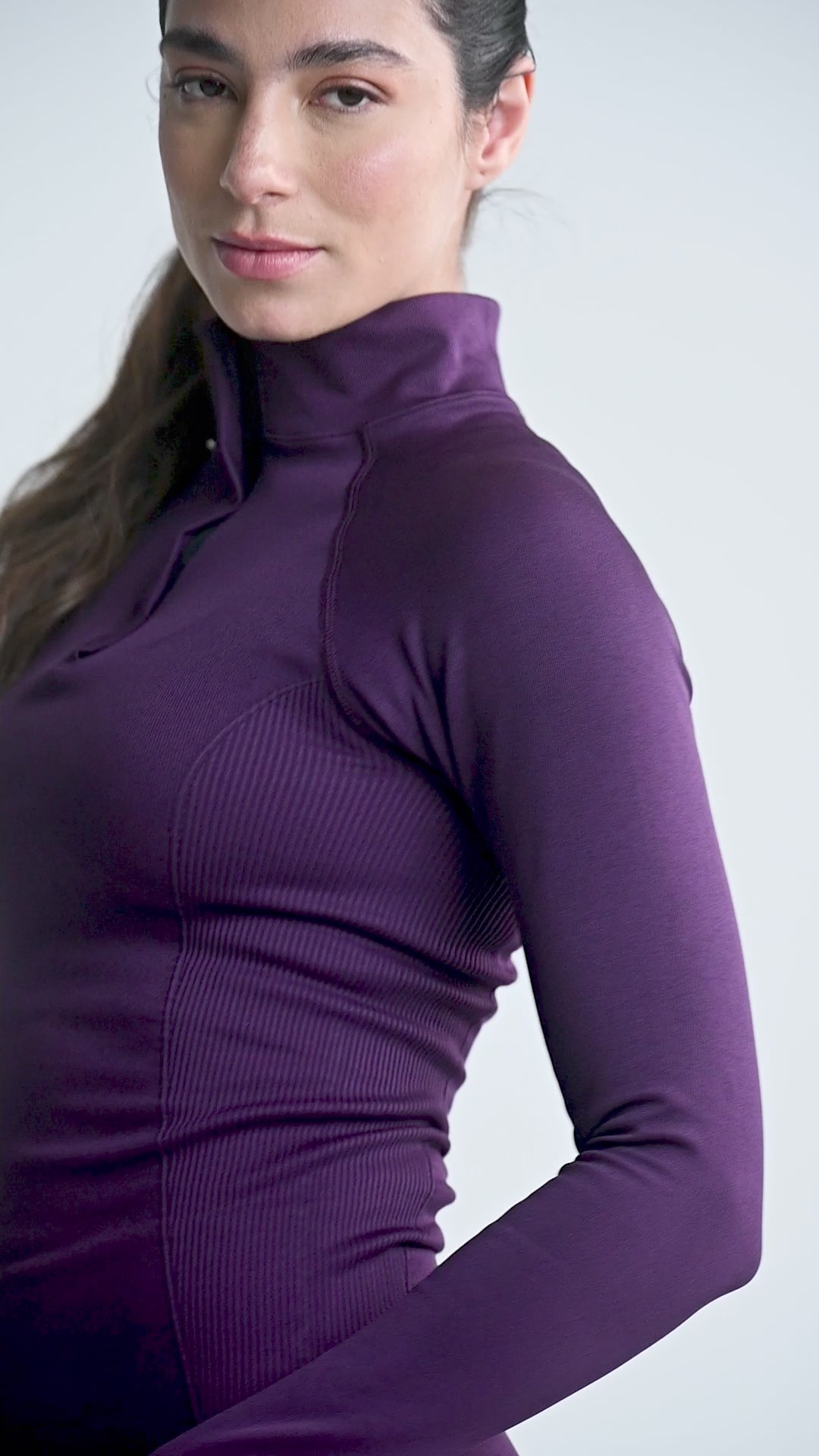 Saco Silkka Seamless Morado