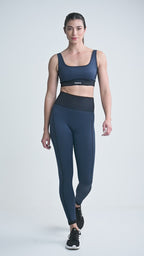 Top Essenza Seamless Azul-Negro