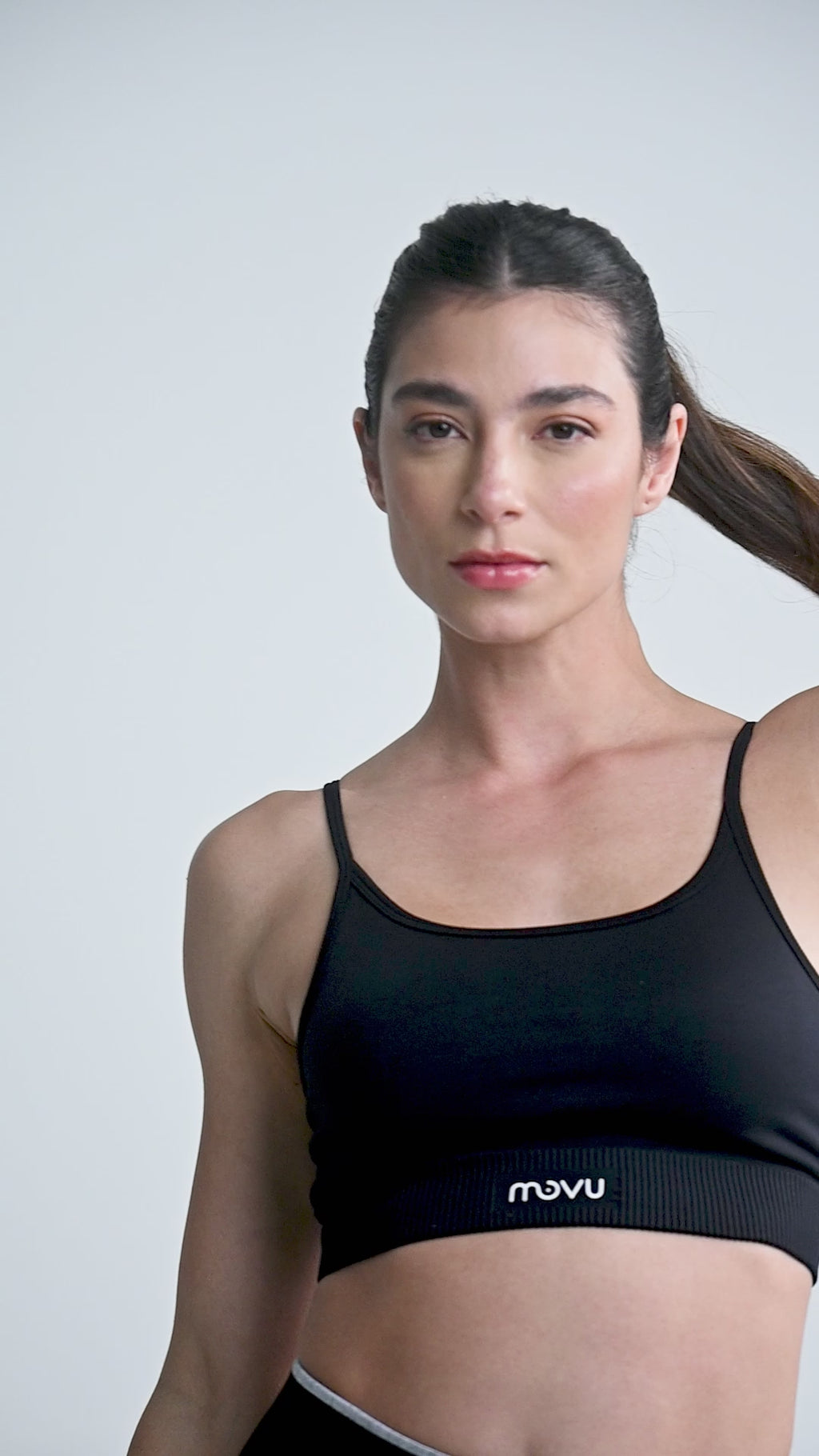 Top Crose Seamless Negro