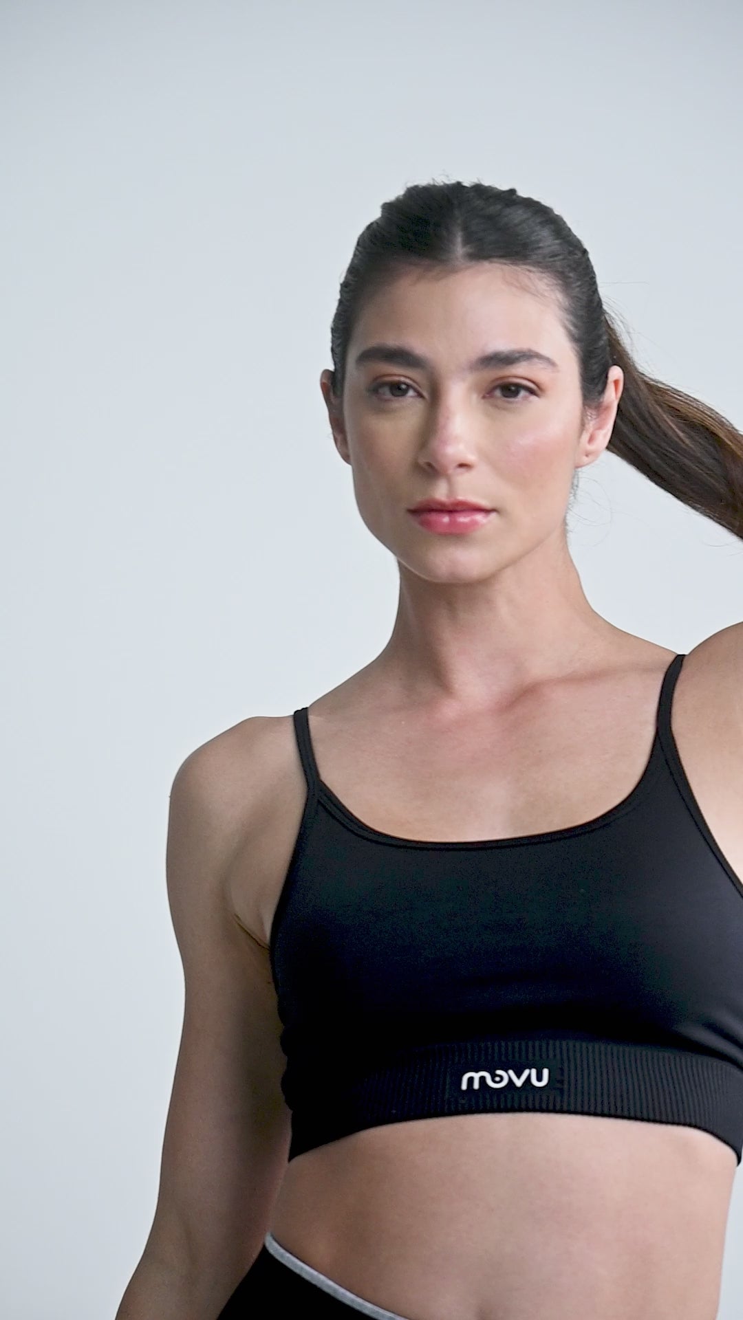 Top Crose Seamless Negro