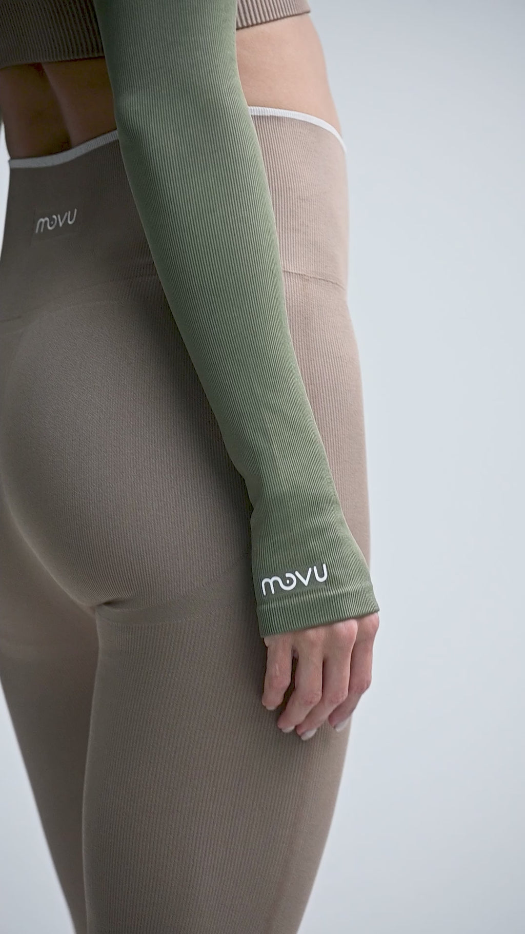 Mangas Aura Seamless Verde Militar