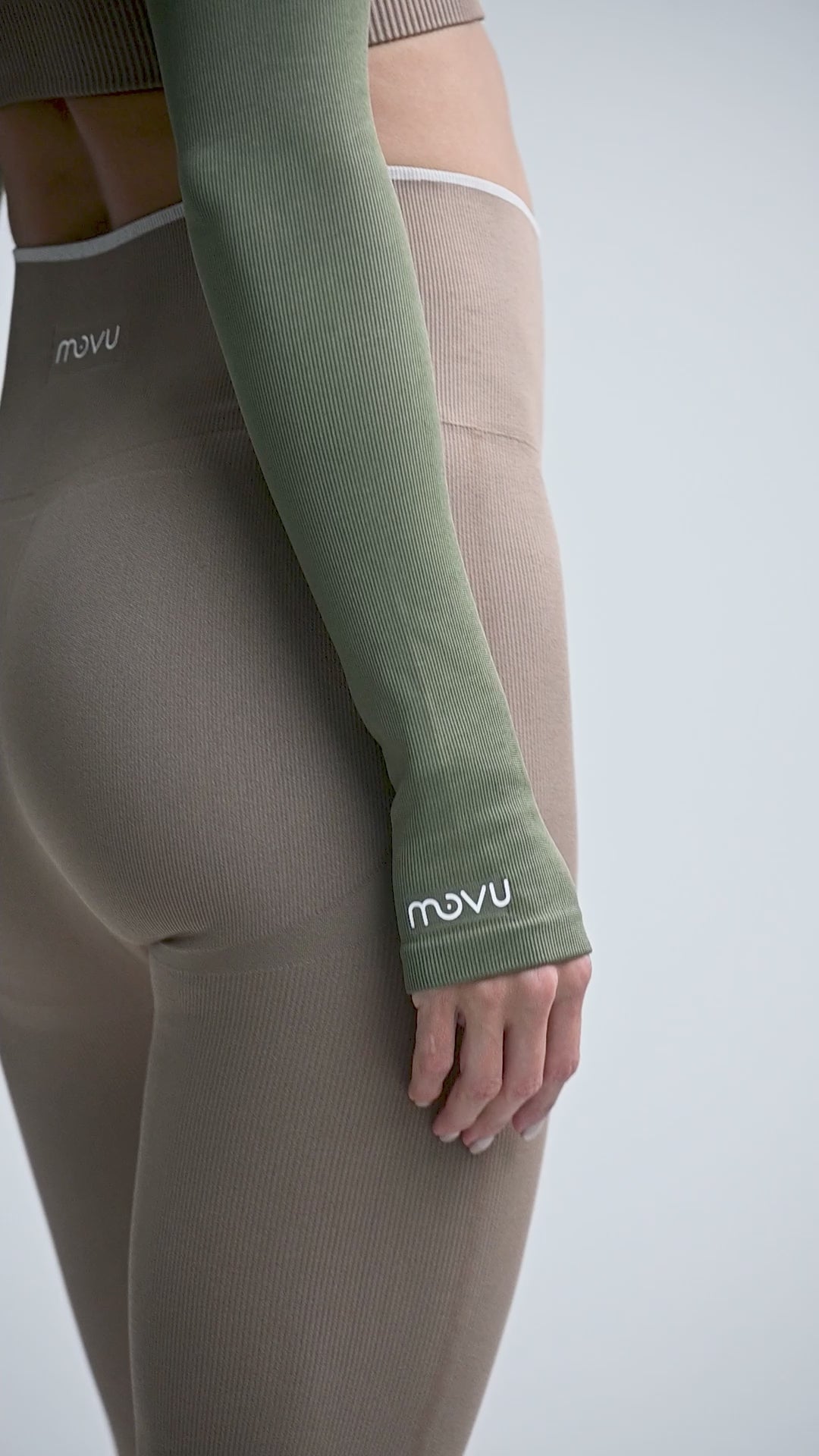 Mangas Aura Seamless Verde Militar