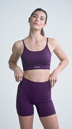 Top Crose Seamless Morado