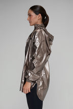 PREVENTA Chaqueta troya metalizada Champaña