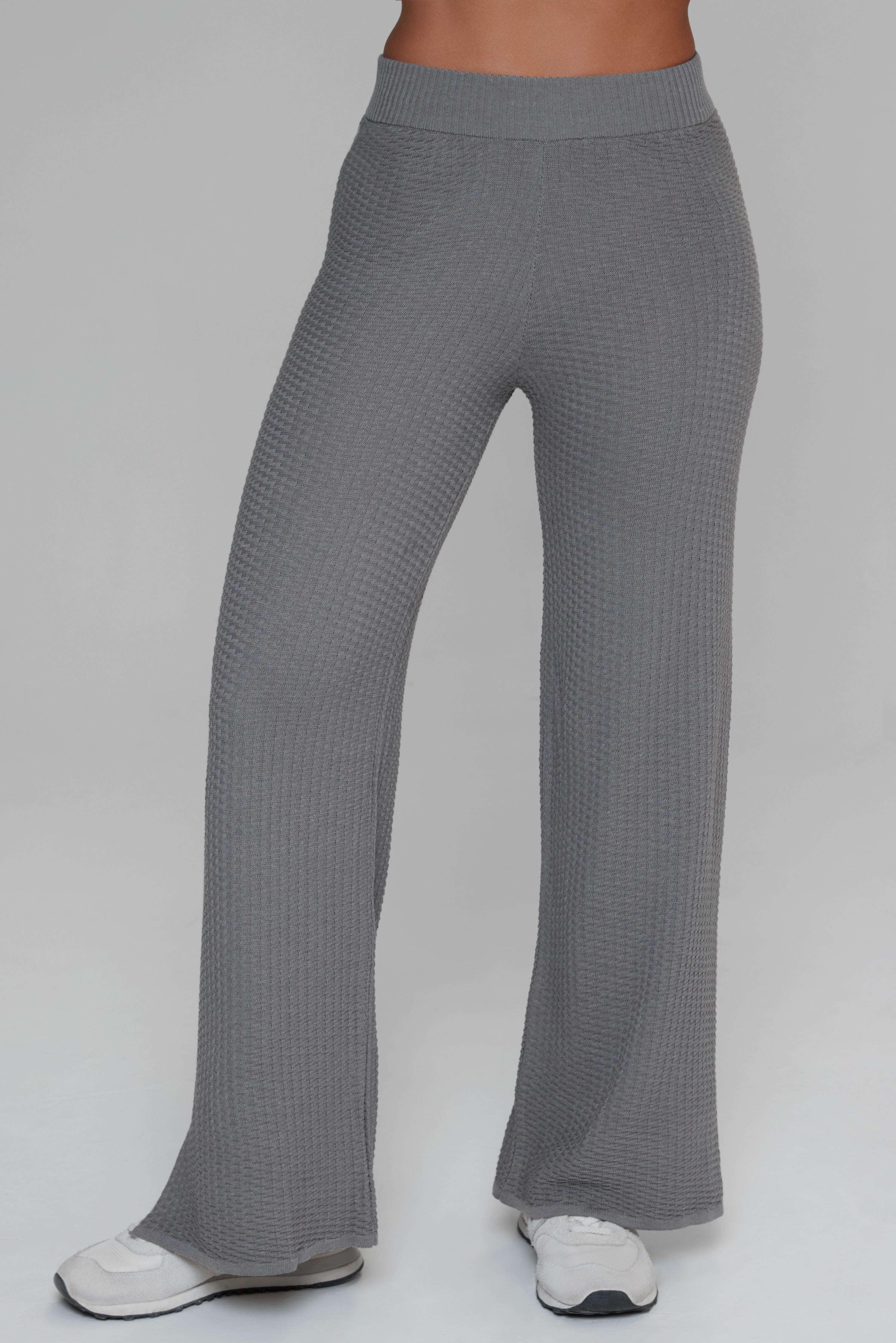 Saco basico bomull gris